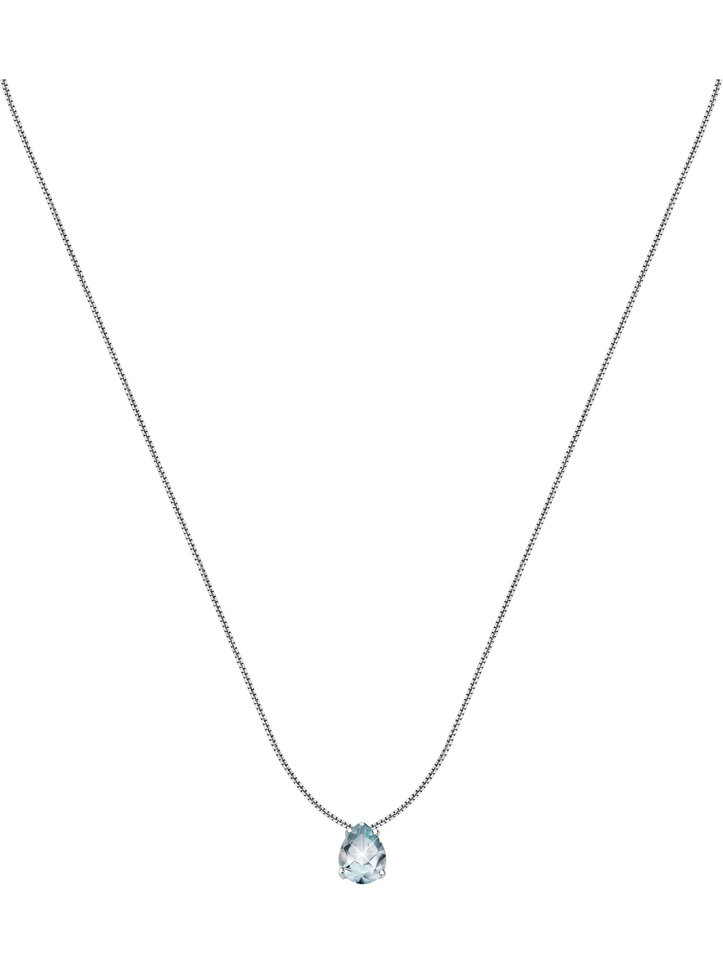 CHRIST Necklace in White: front