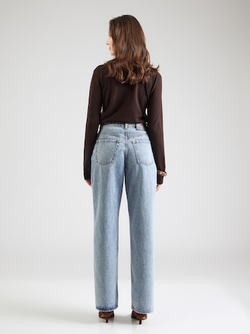 HUGO Wide Leg Jeans '937_14' in Blau