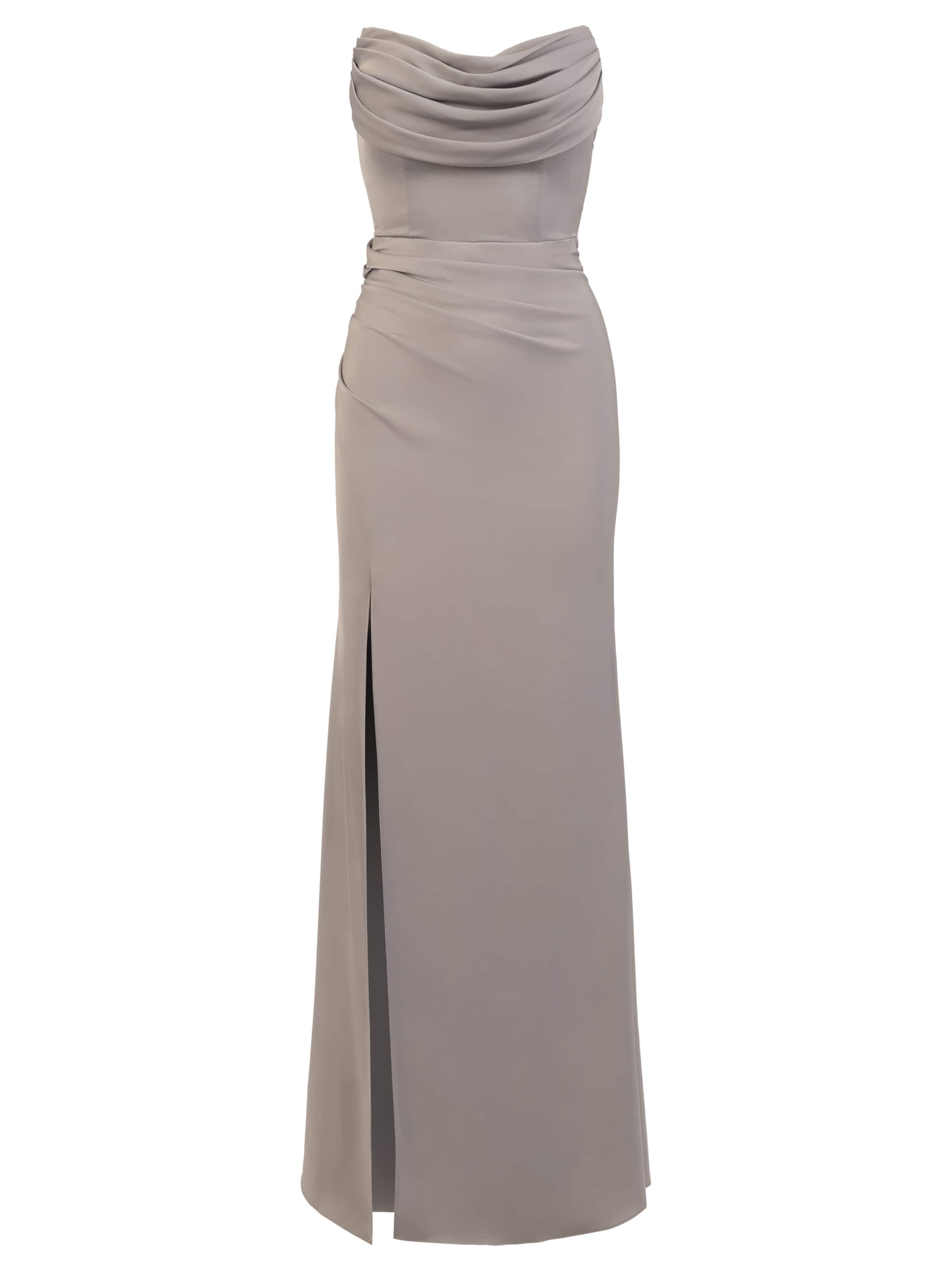 Kraimod Abendkleid in Silber: Vorderseite