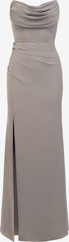 Kraimod Abendkleid in Silber: Vorderseite