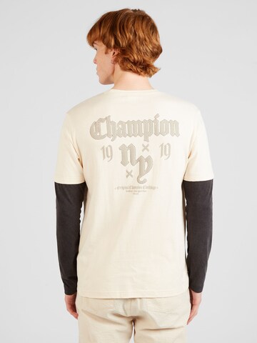 Champion Authentic Athletic Apparel T-shirt 'Pop Punk' i gul