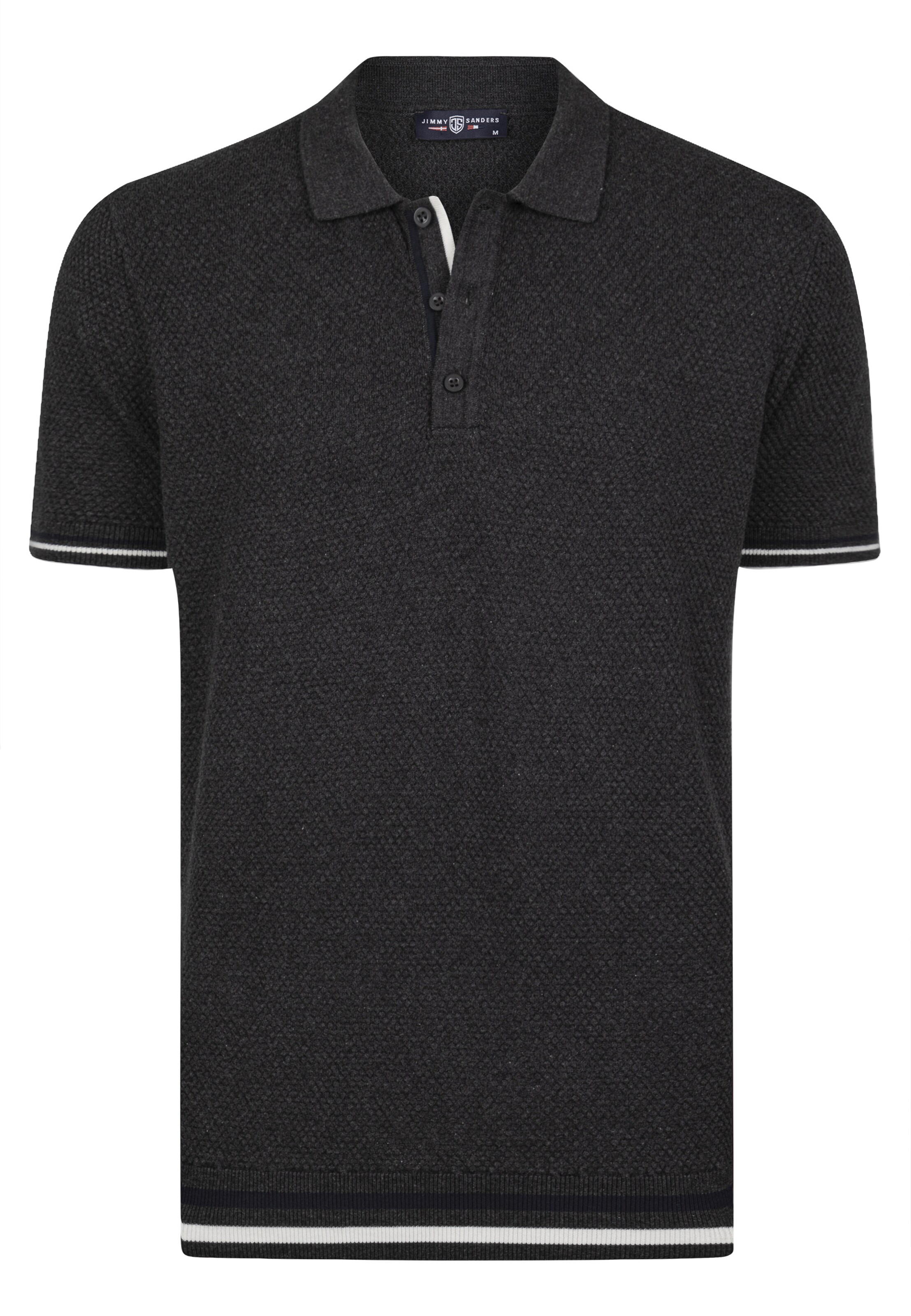 Jimmy Sanders - Camisa em cinzento: frente