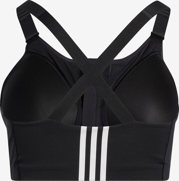 ADIDAS SPORTSWEAR Bustier Sport bh in Zwart