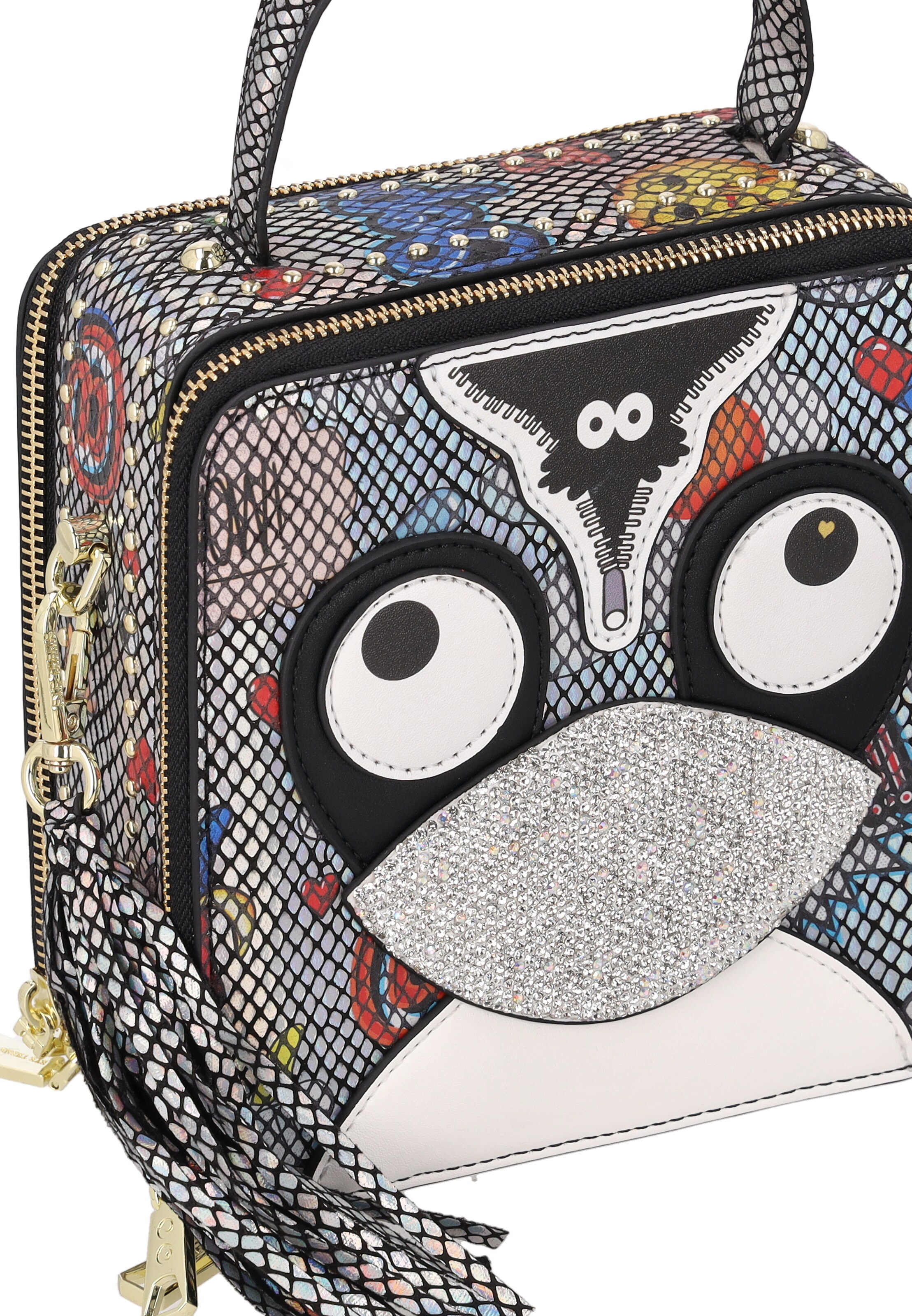 myMo Pop - Bolso de mano 'Eyetheme' en negro