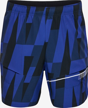 Hummel Regular Sports trousers 'Court' in Blue: front