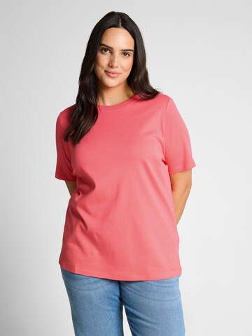 Tom Tailor Women + Shirt in Pink: front