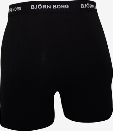 BJÖRN BORG Boxer shorts 'Solid' in Black