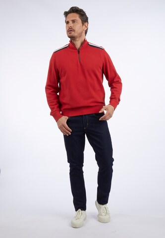 Pull-over HECHTER PARIS en rouge