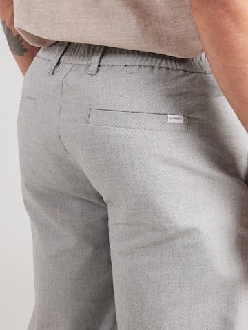 GABBA regular Παντελόνι πλισέ 'Napoli 19 Carre' σε γκρι