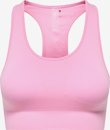 ONLY PLAY Αθλητικό σουτιέν 'ONPDAISY' σε ροζ: μπροστά