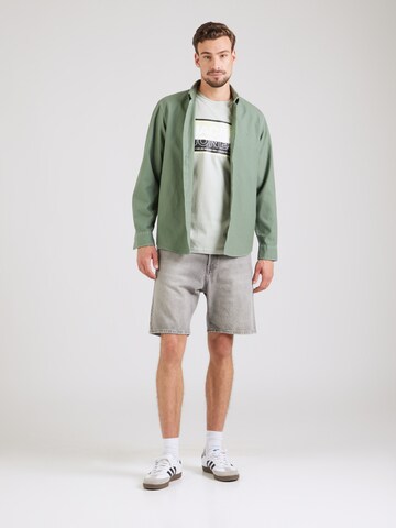 T-Shirt 'JCOLogan' JACK & JONES en vert