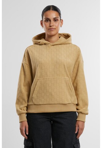 Urban Classics Sweatshirt in Beige