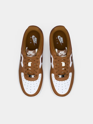 Nike Sportswear Nizke superge 'Air Force 1 '07' | rjava barva