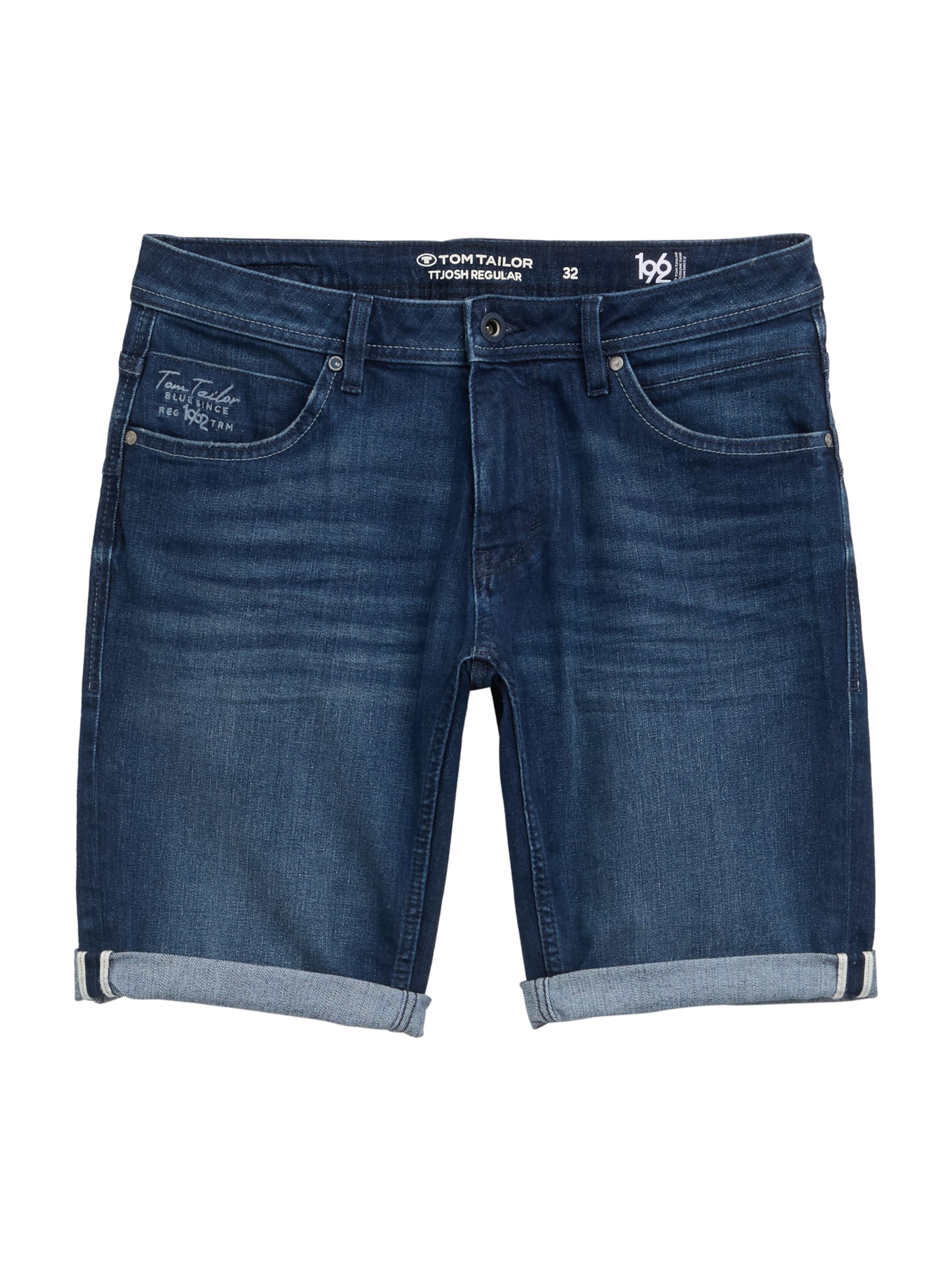 TOM TAILOR Štandardný strih Džínsy 'JOSH' - Modrá: predná strana