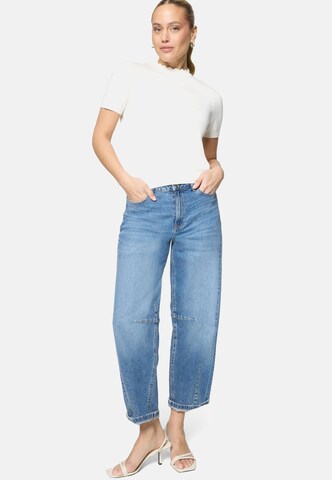 zero Skinny Jeans in Blau: Vorderseite