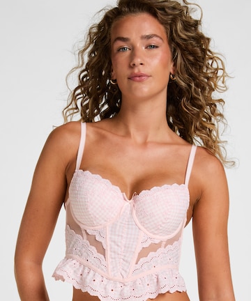 Hunkemöller Korset 'Gaia' in Roze