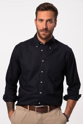 JP1880 Regular fit Button Up Shirt in Blue