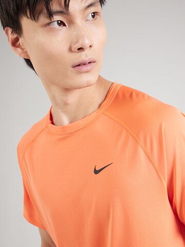 Maglia funzionale 'Ready' di NIKE in arancione