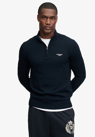 Superdry & Co Pullover 'Essential' in Blau: Vorderseite