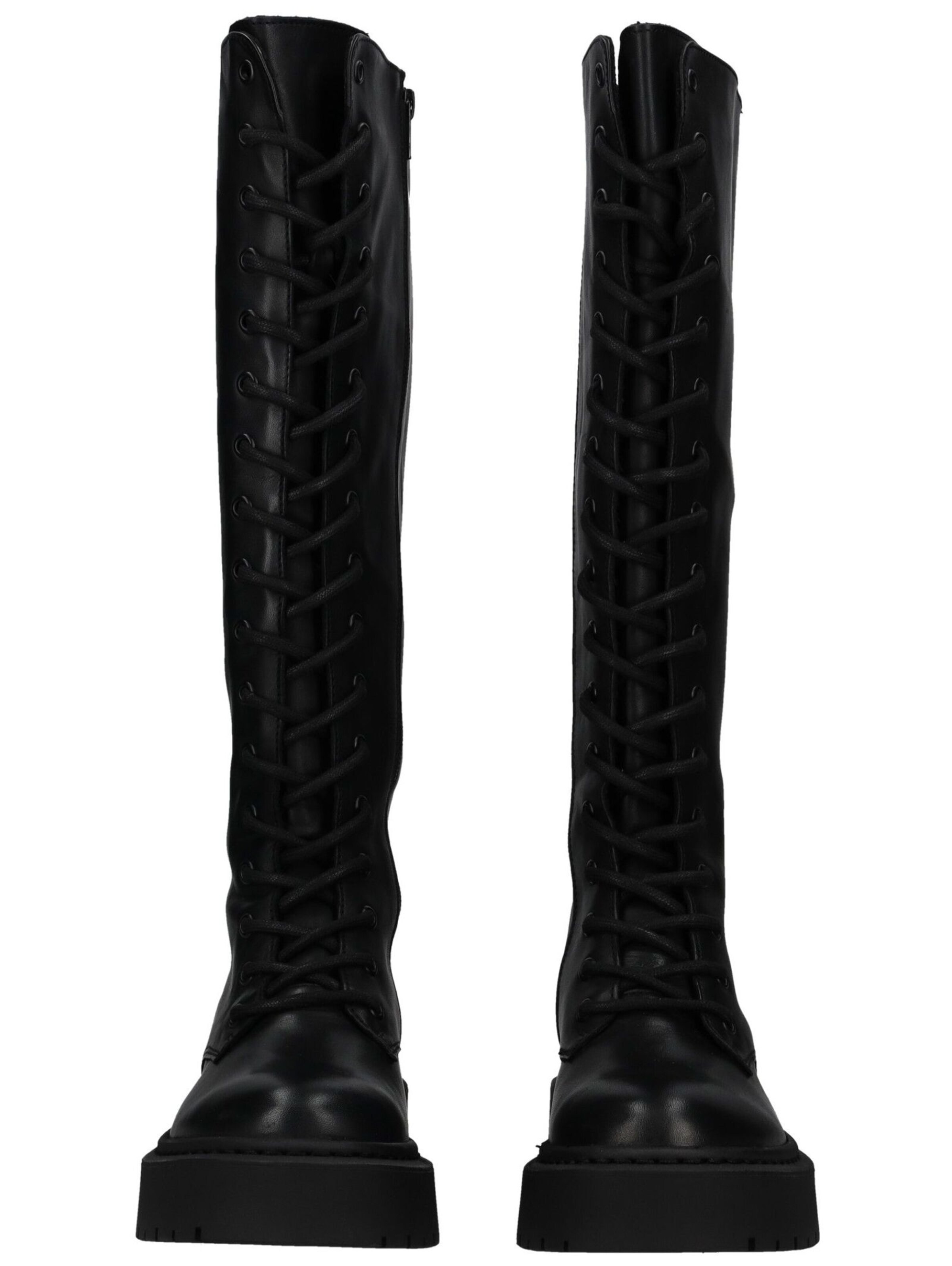 STEVE MADDEN Schnürstiefel in Schwarz