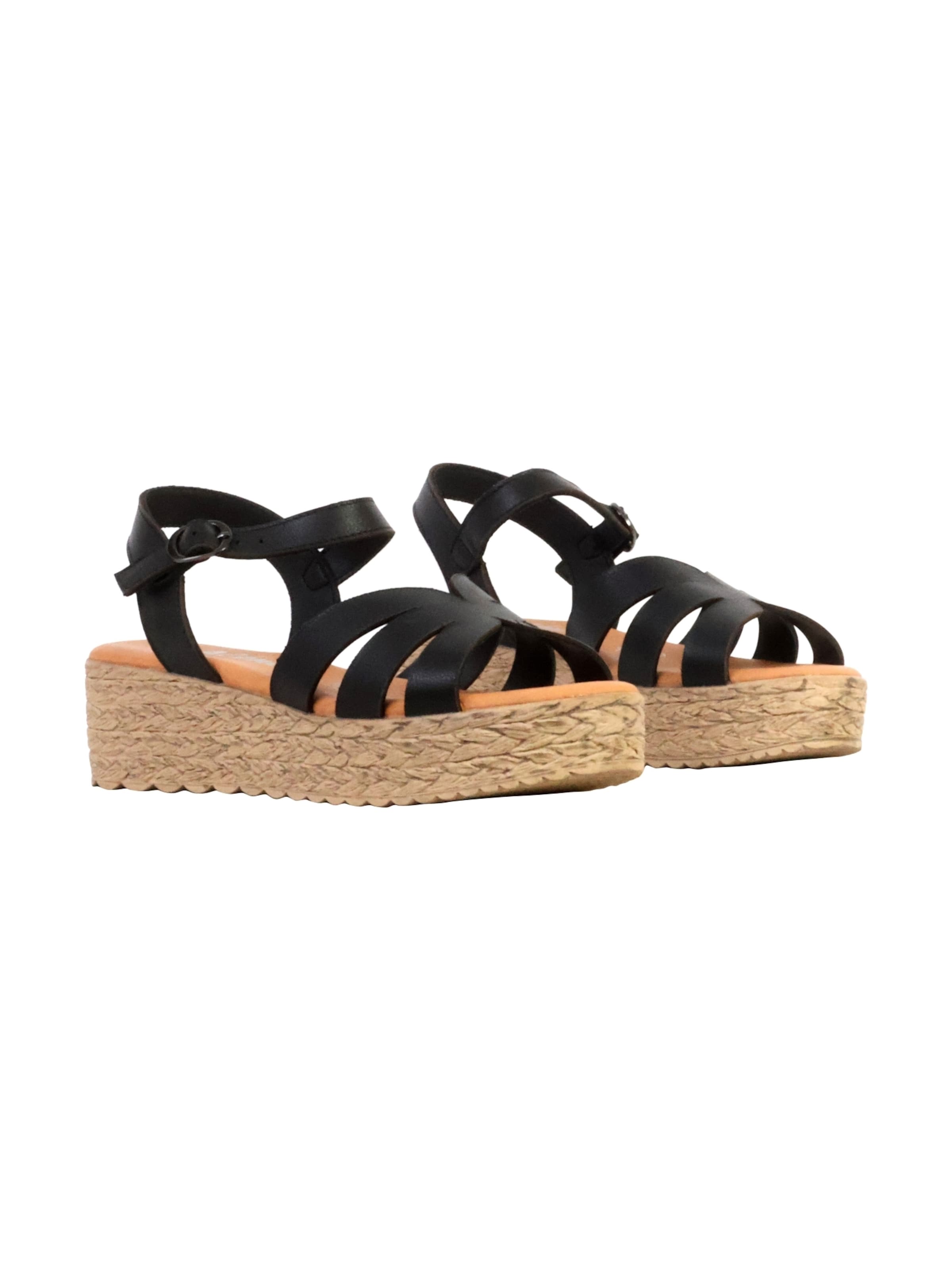 The Divine Factory - Sandalias en negro