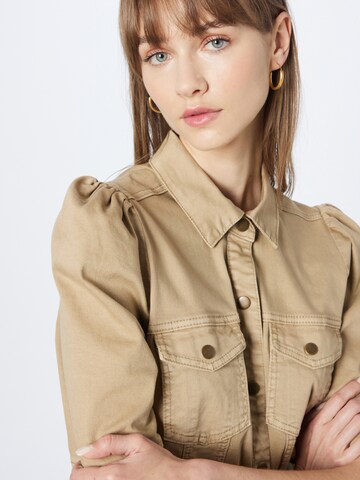 CULTURE - Jumpsuit 'Alba' en beige