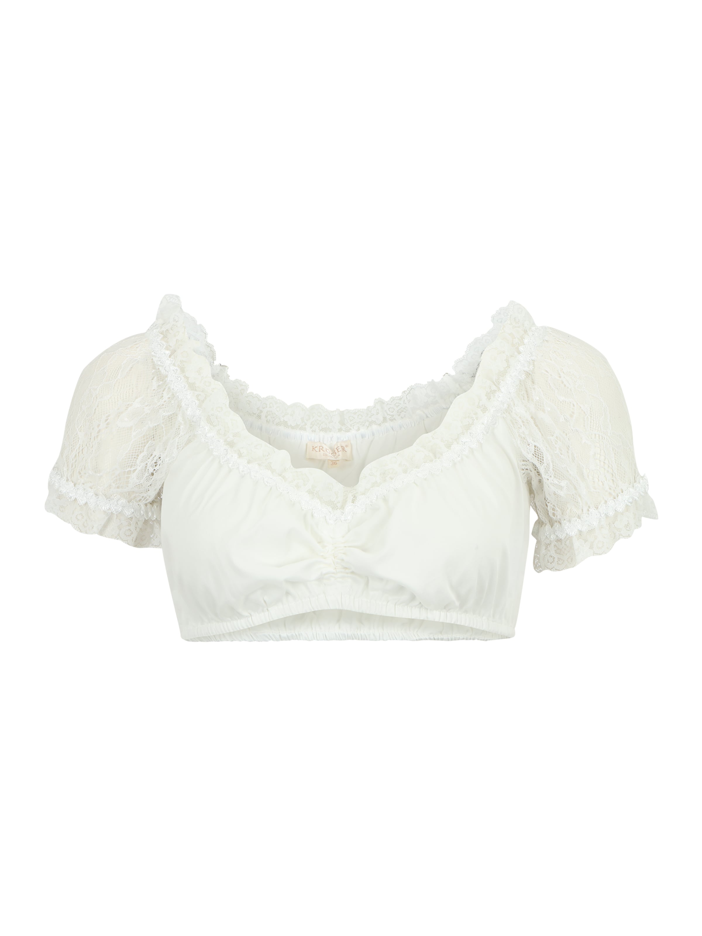 Krüger Madl Bluse 'Mara' in Beige: Vorderseite