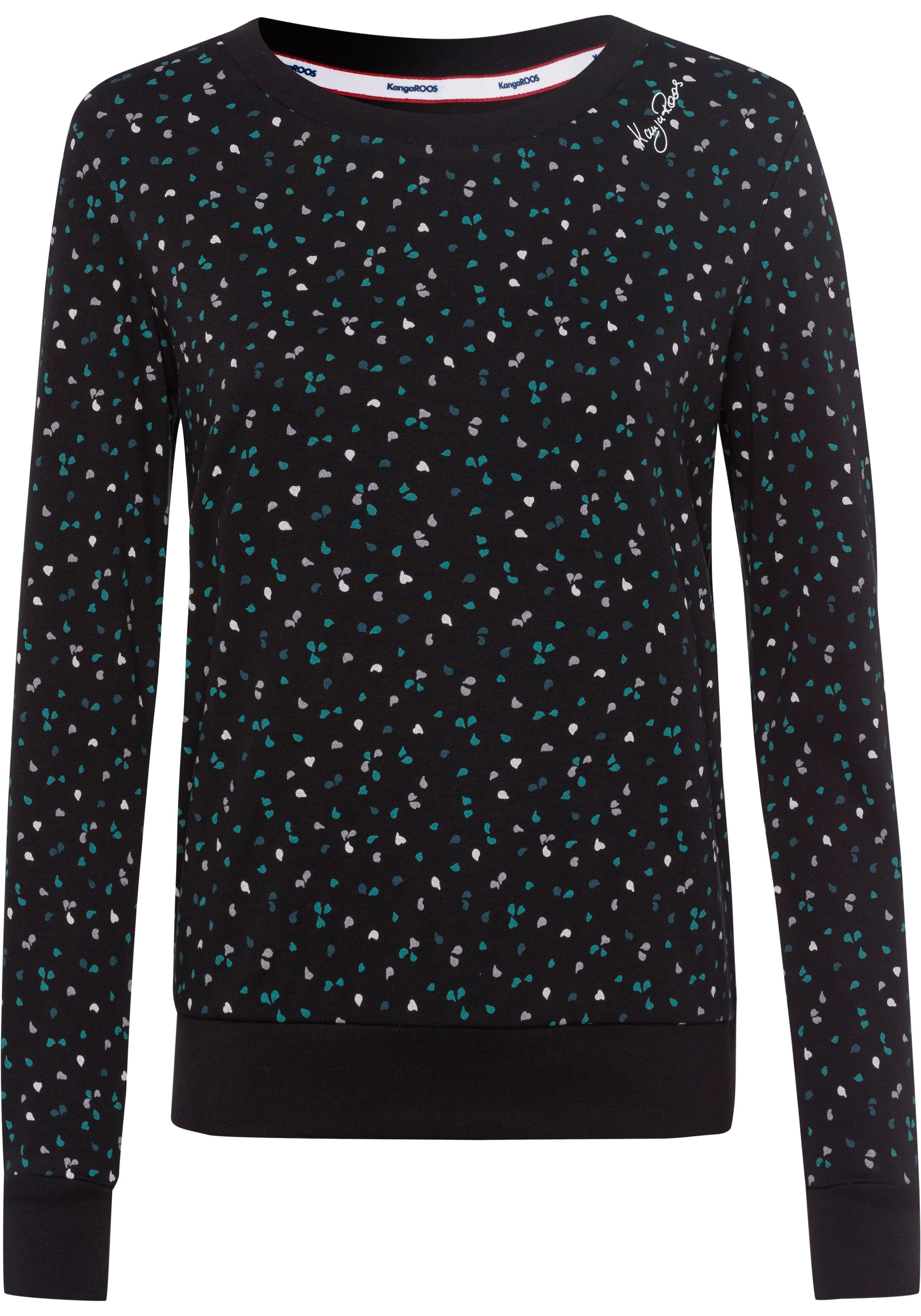 KangaROOS Sweatshirt in Schwarz: Vorderseite