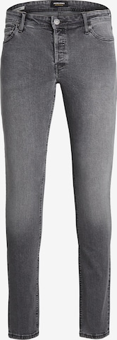 Skinny Jean 'Tom' JACK & JONES en gris : devant