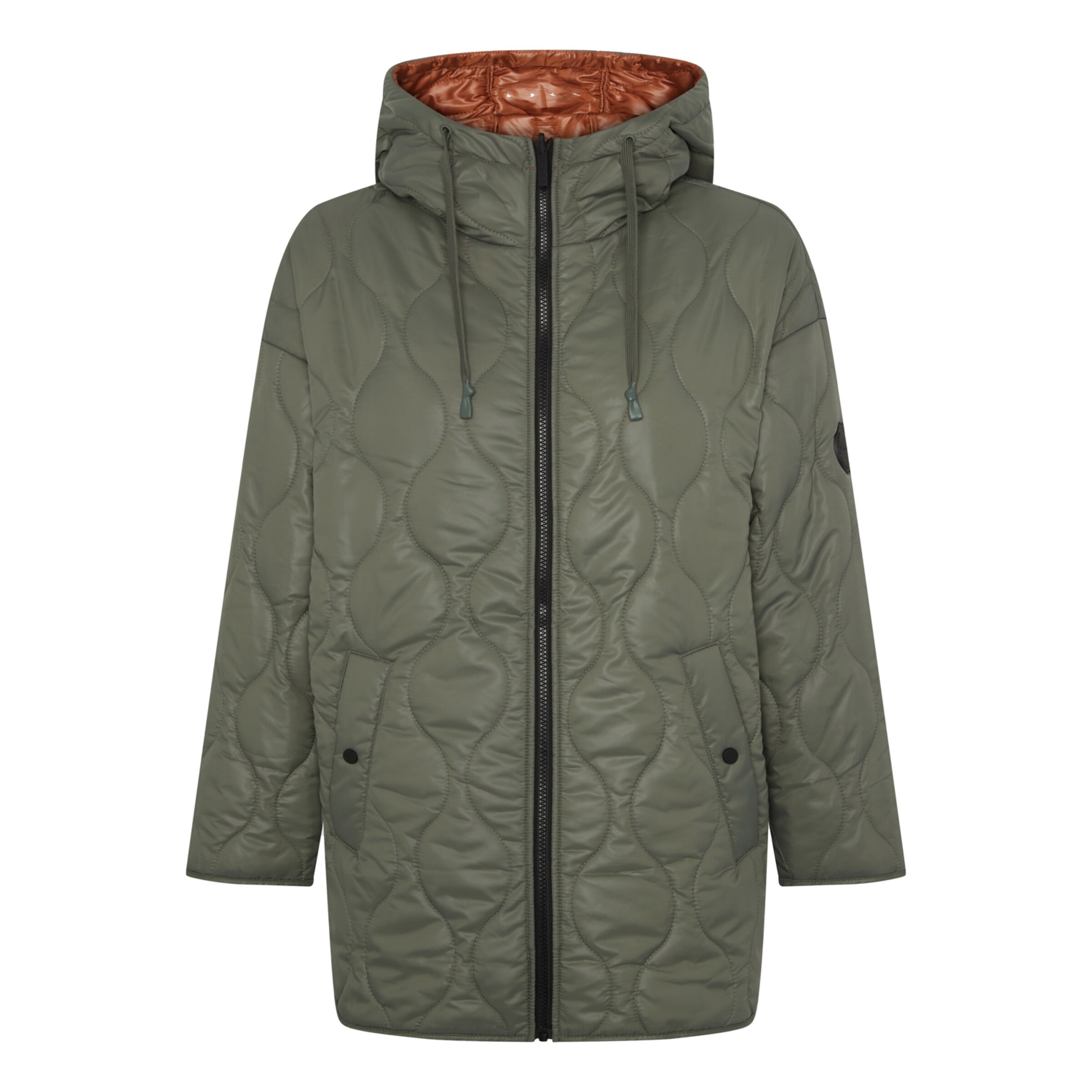 Born Living Yoga Leggings 'Ashley' in Groen: voorkant