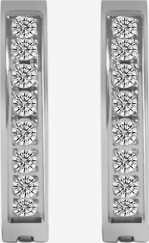 Akzent Earrings 'Finda, hautverträglich' in Silver: front