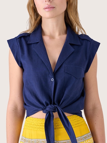 Camomilla Blouse 'Cristin' in Blauw
