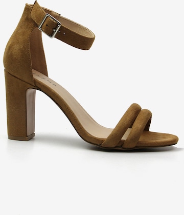 Celena Strap sandal 'Chelsie' in Brown