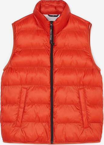 Gilet Marc O'Polo en rouge : devant