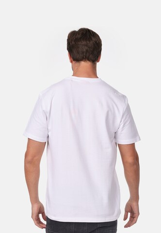 T-Shirt 'laugh.' smiler. en blanc