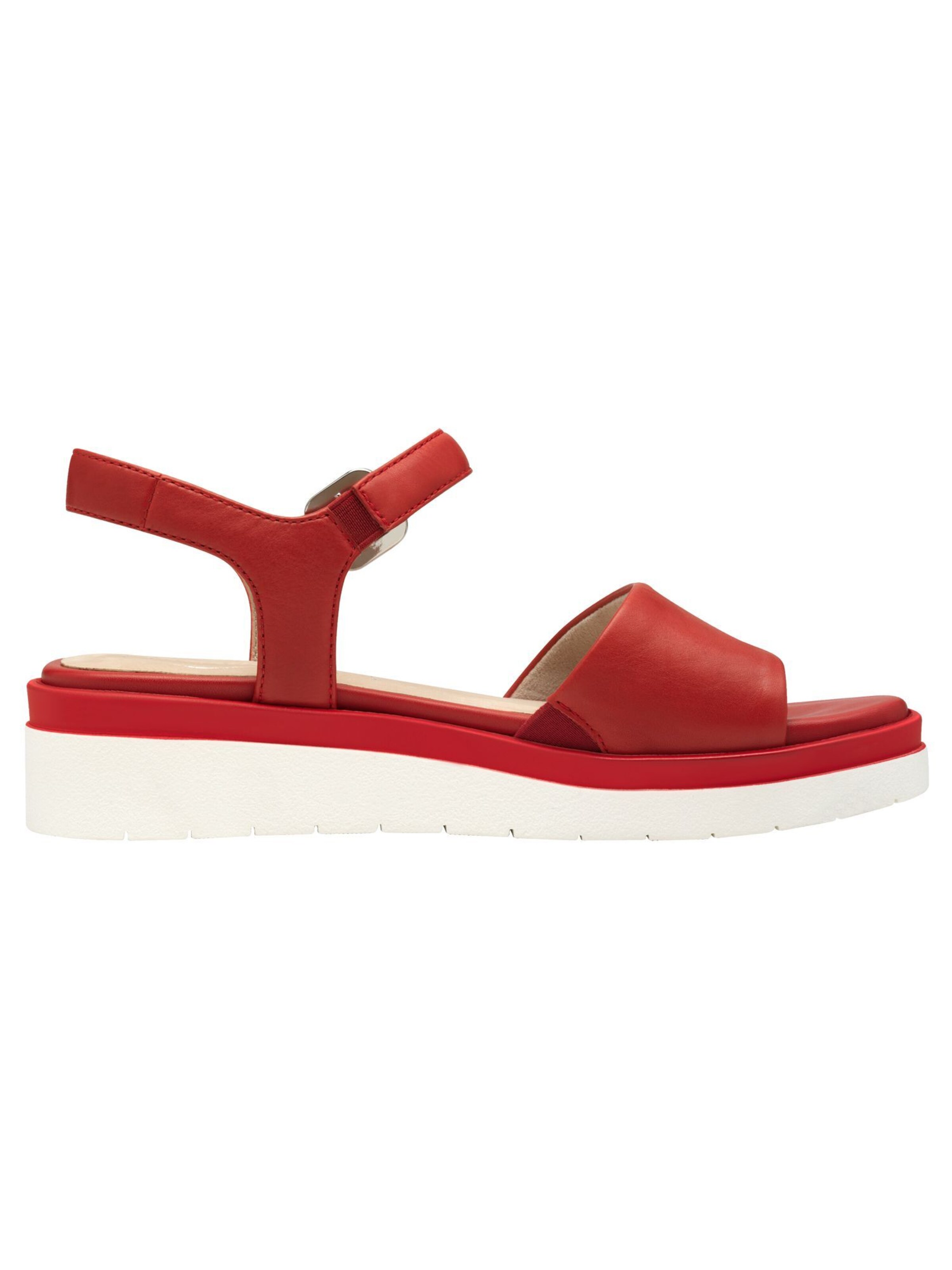 Sandales Tamaris en rouge