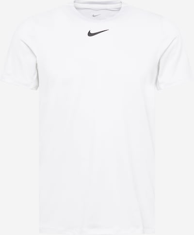 NIKE Funksjonsskjorte i svart / hvit, Produktvisning