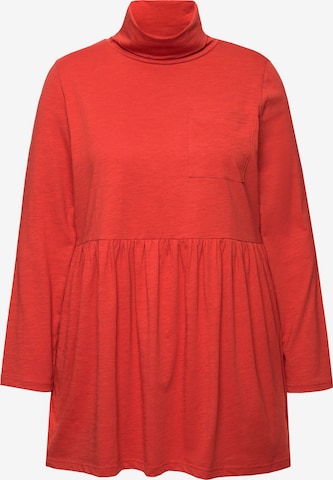 T-shirt Ulla Popken en rouge : devant