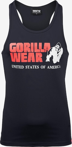 Gorilla Wear Shirt in Schwarz: Vorderseite