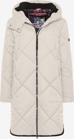 Frieda & Freddies NY Mantel in Beige: Vorderseite