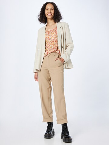 OBJECT Shirt 'Tessi' in Beige