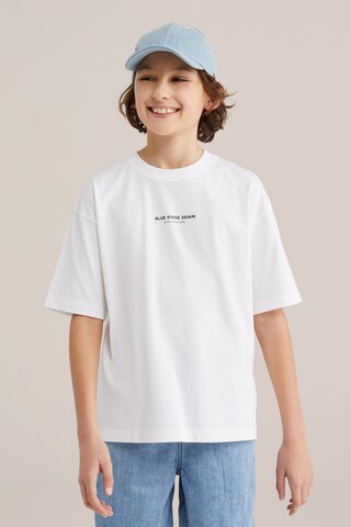 WE Fashion Футболка в Белый: спереди