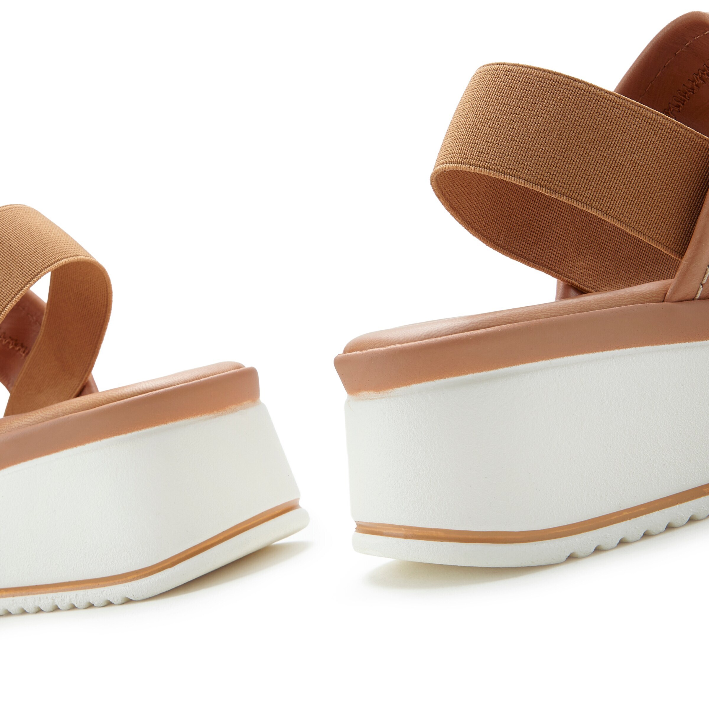 LASCANA Sandals in Beige
