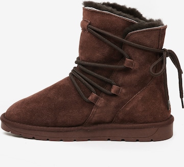Gooce Boots 'Luna' in Brown: front
