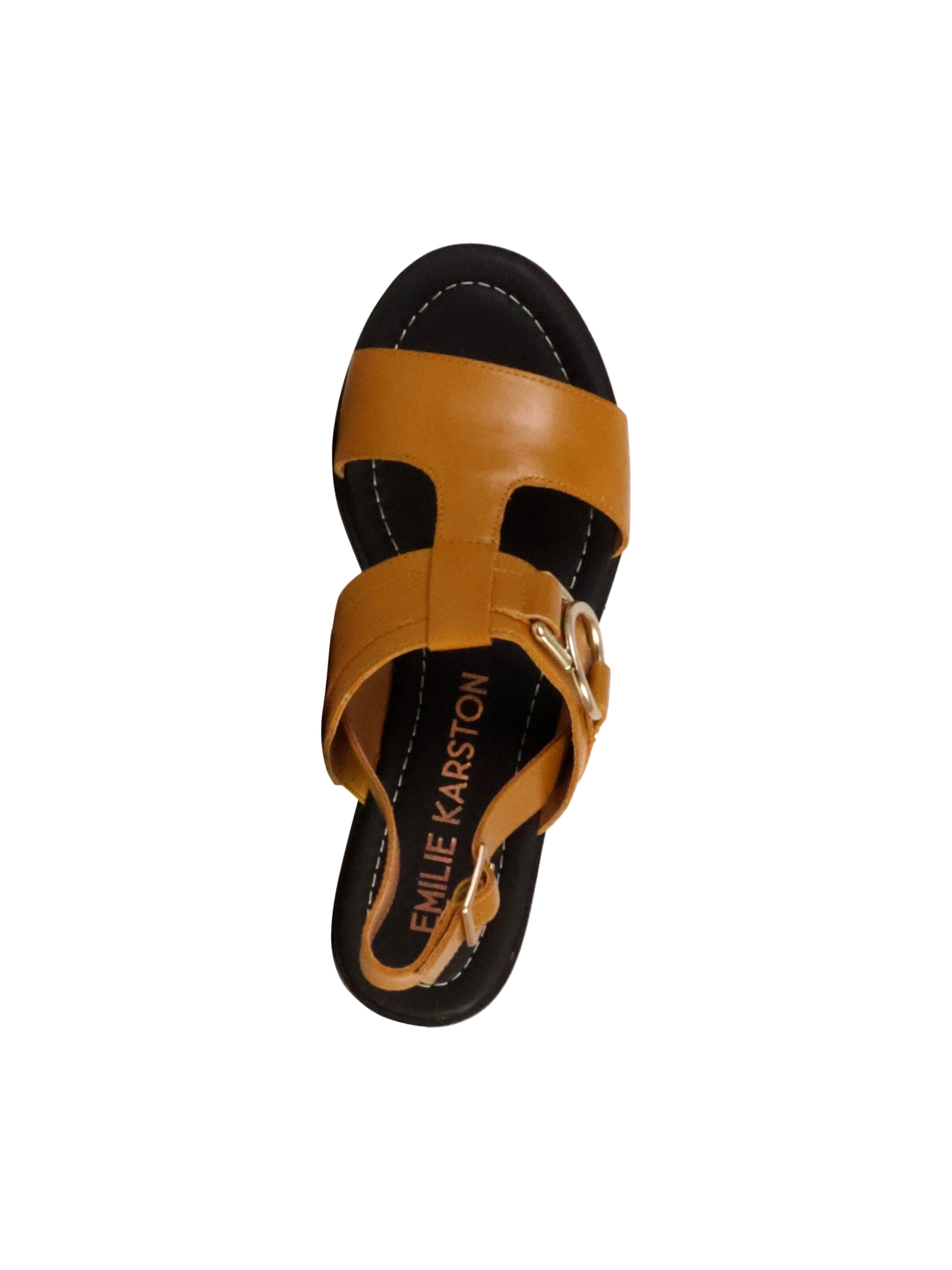 Sandales 'Gretta Ledersandalen' Emilie Karston en beige