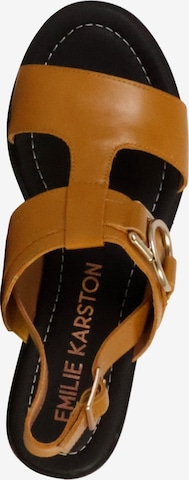 Emilie Karston - Sandalias en beige