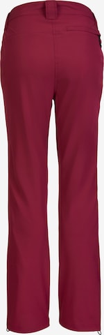 KILLTEC Normalny krój Spodnie outdoor w kolorze różowy