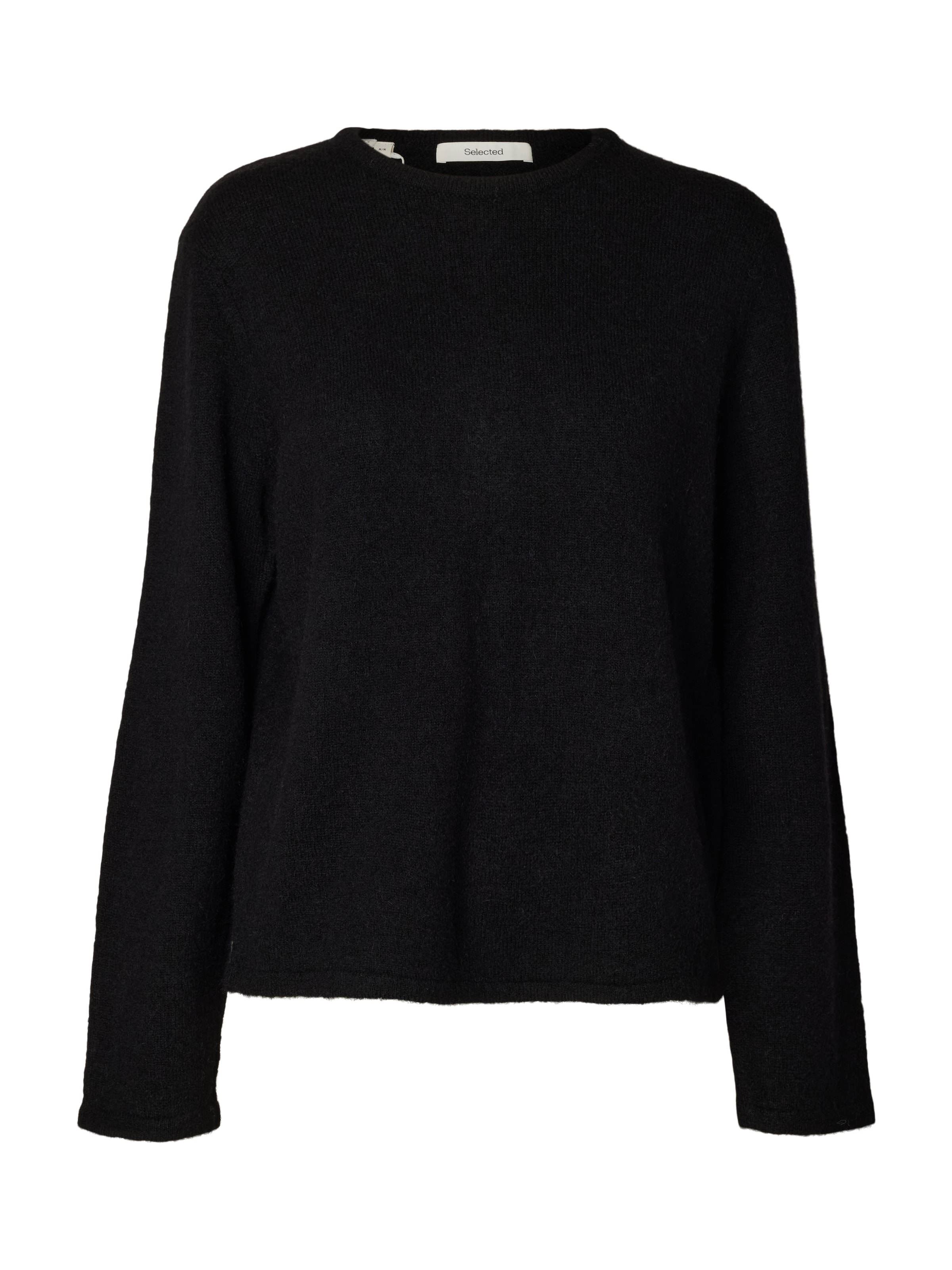 Pullover 'SLWLULU' di SELECTED in nero: frontale