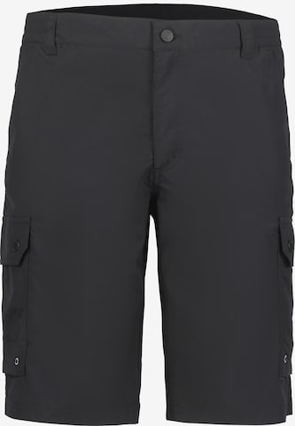 ICEPEAK Outdoorshorts 'Anzio' in Schwarz: Vorderseite