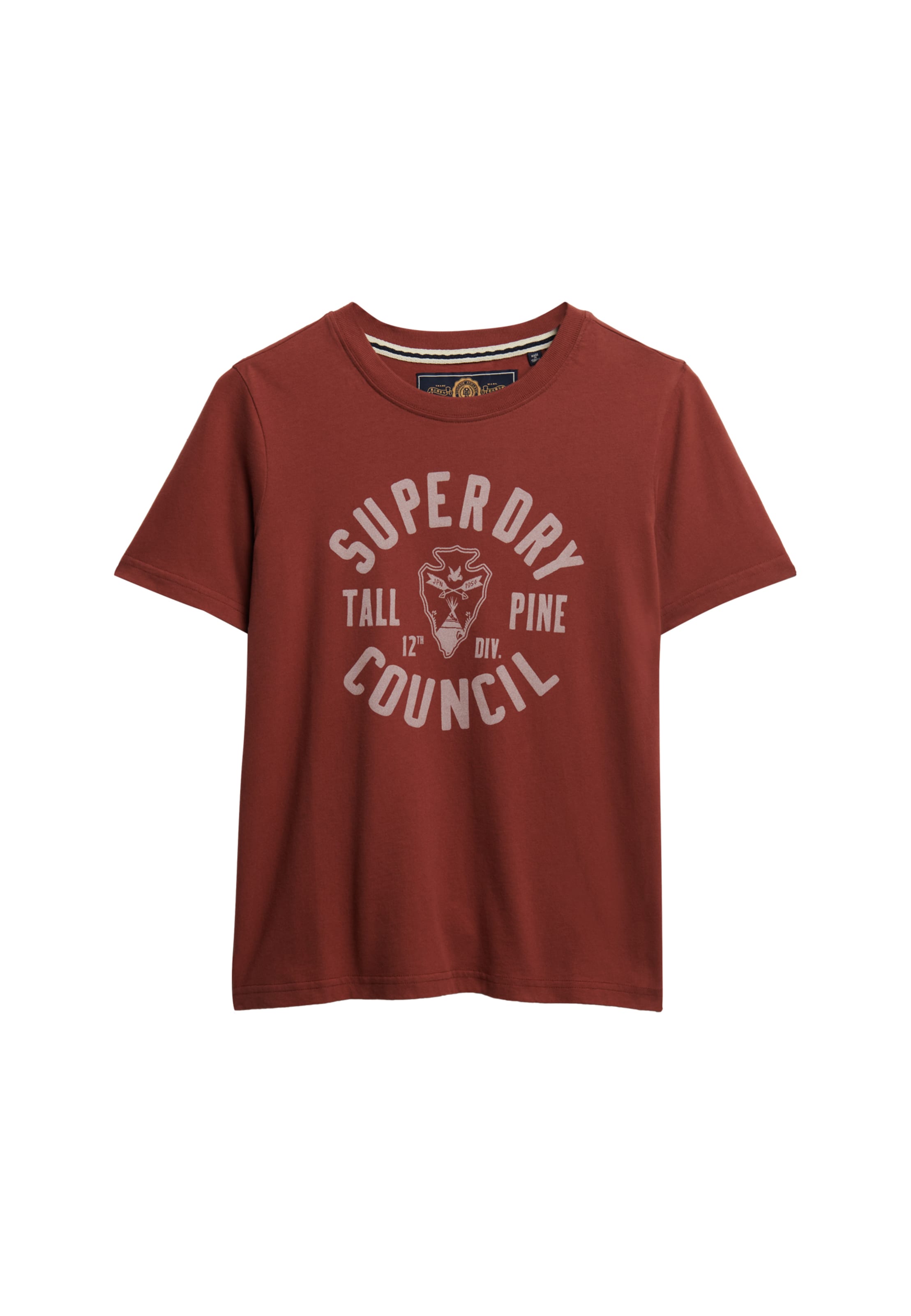 T-shirt Superdry & Co en rouge : devant